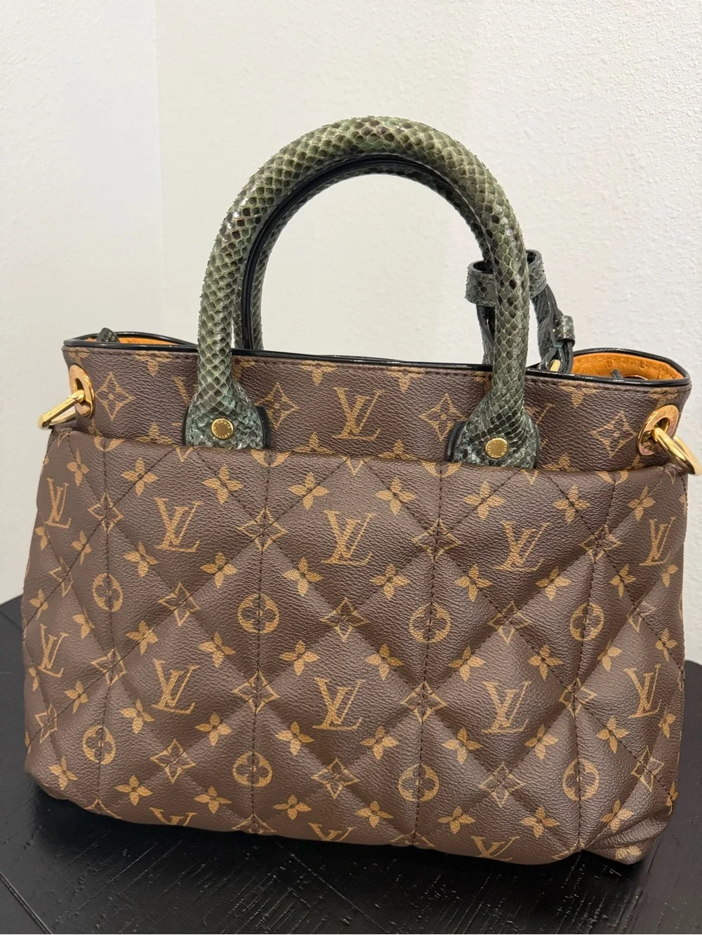 LOUIS VUITTON Monogram Etoile Exotique MM Green